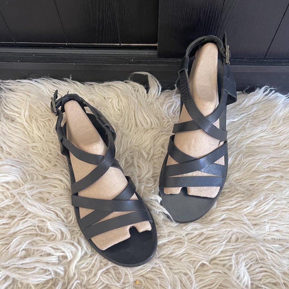 Enrico Fantini Italian Leather Gladiator Sandals